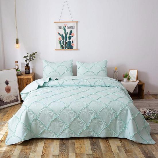 Solid Sengetøj Collection Flæser Quilt Sæt Vendbart sengetæppe