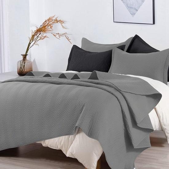 cxmirotex All Season 3PC Pinsonic Quilt Sæt & Sengetæpper