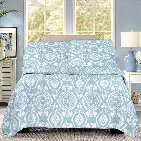 cxmicrotex Jacquard vævet sengetæppedyne 3-delt sæt